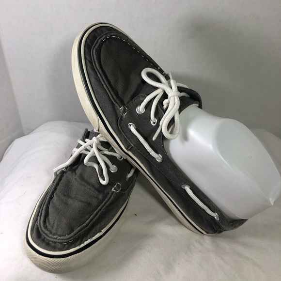 Men’s Dexter Comfort Boat Shoes Size 7 Gray White - Picture 2 of 5